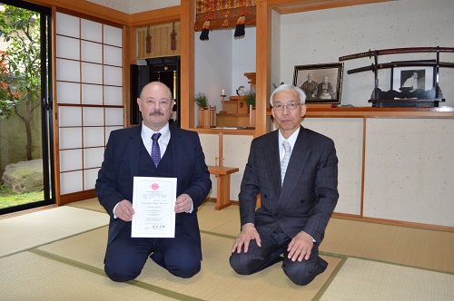 Our warmest congratulations to our principle Shihan Brian Burrows…